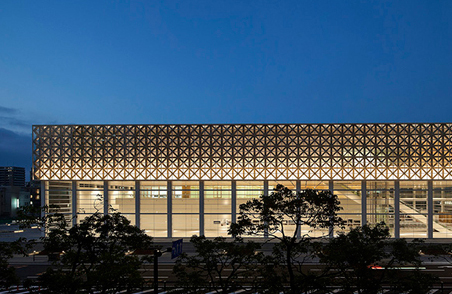 坂茂设计的日本大分县艺术博物馆正式开放 (14)